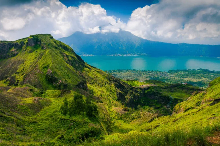 Kintamani day clubs and Mount Batur views